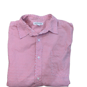 Country Road Regular Fit Travel Shirt‎ Mens Size XL pink and blue